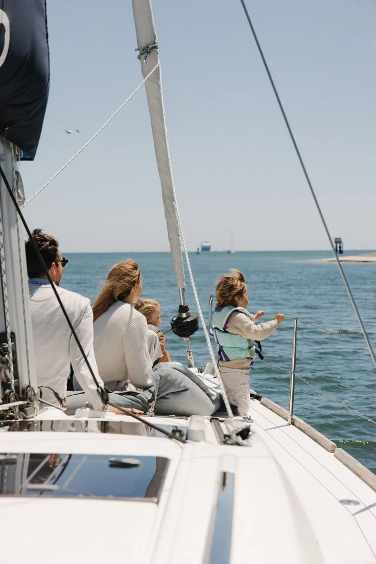 Yacht deck view