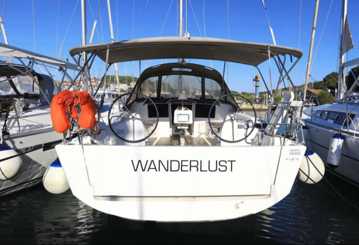 Dufour 382 Grand Large Wanderlust — Sailing Yacht Charter, Sailing Yacht in Rhodes
