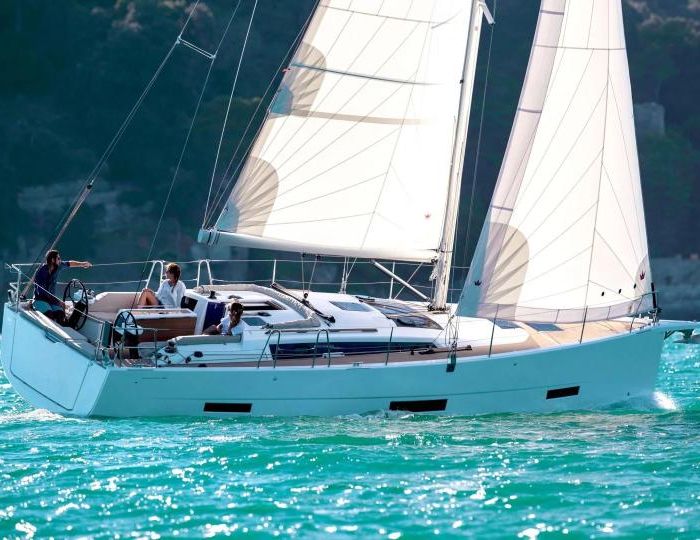 Dufour 390 Grand Large Ino — Sailing Yacht Charter, Sailing Yacht in Rhodes