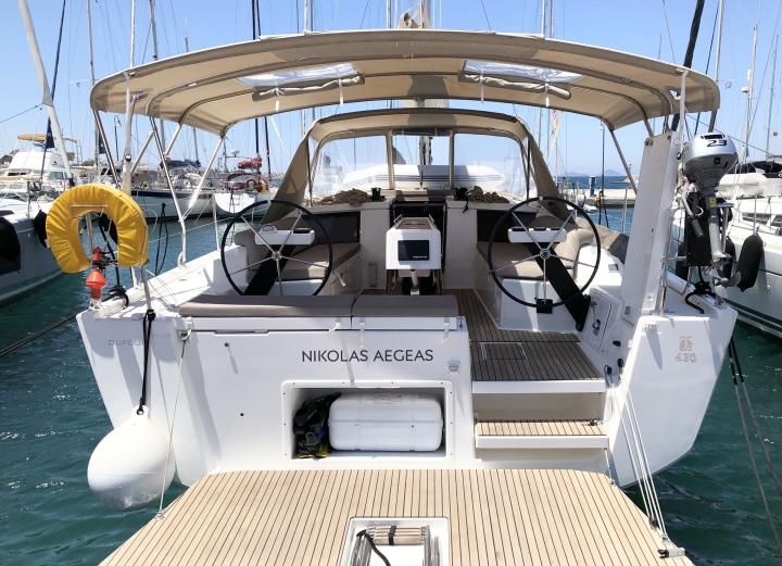 Dufour 430 Grand Large Nikolas Aegeas — Sailing Yacht Charter