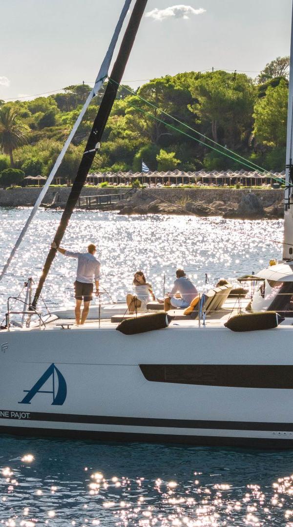 Fountaine Pajot Aura 51 Amante — Crewed Catamaran Charter
