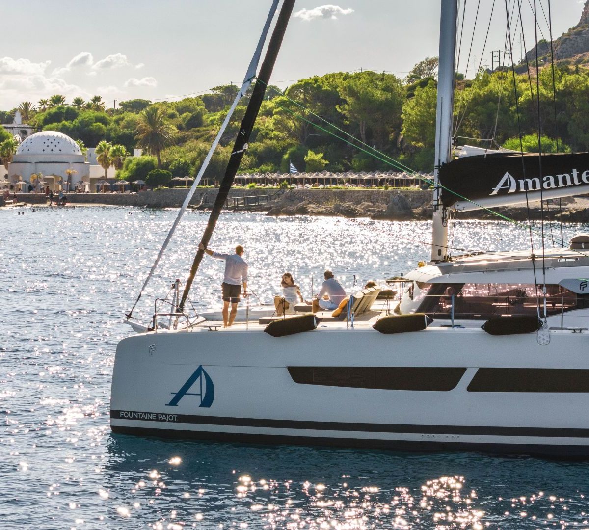 Fountaine Pajot Aura 51 Amante — Crewed Catamaran Charter