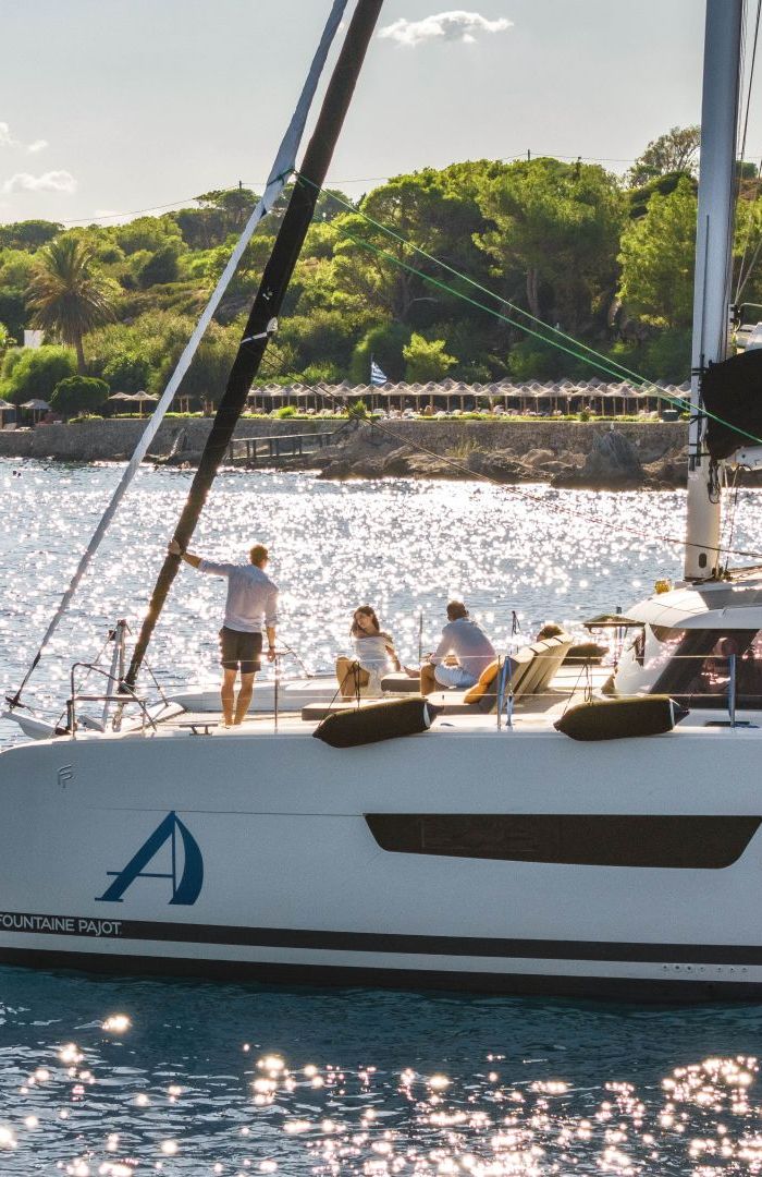 Fountaine Pajot Aura 51 Amante — Crewed Catamaran Charter, Catamaran in Rhodes