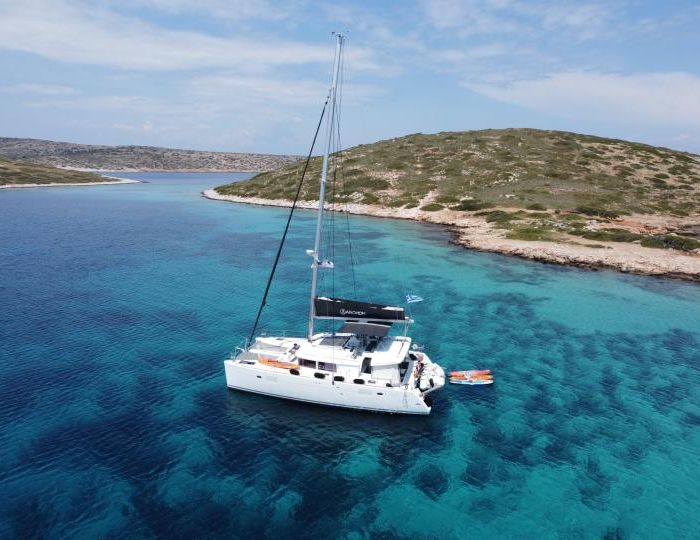 Lagoon 450 Flybridge Cinzia — Catamaran Charter, Catamaran in Rhodes