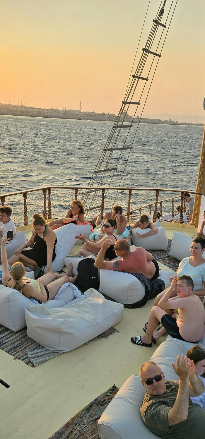 A Sunset Remedy — El Greco All Inclusive Sunset Cruise, Sunset in Rhodes