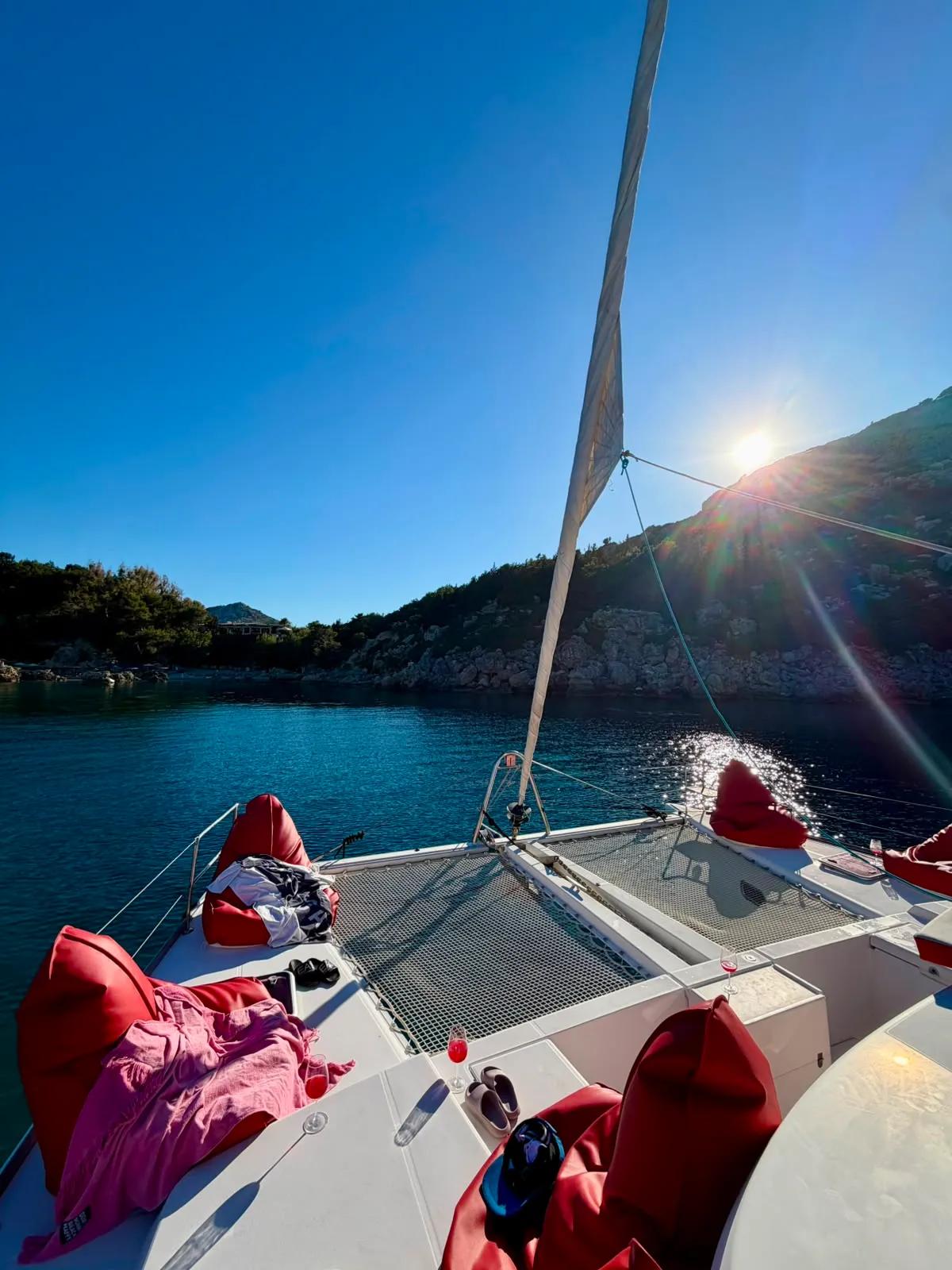 Catamaran Day Cruise — East Coast of Rhodes — photo 2