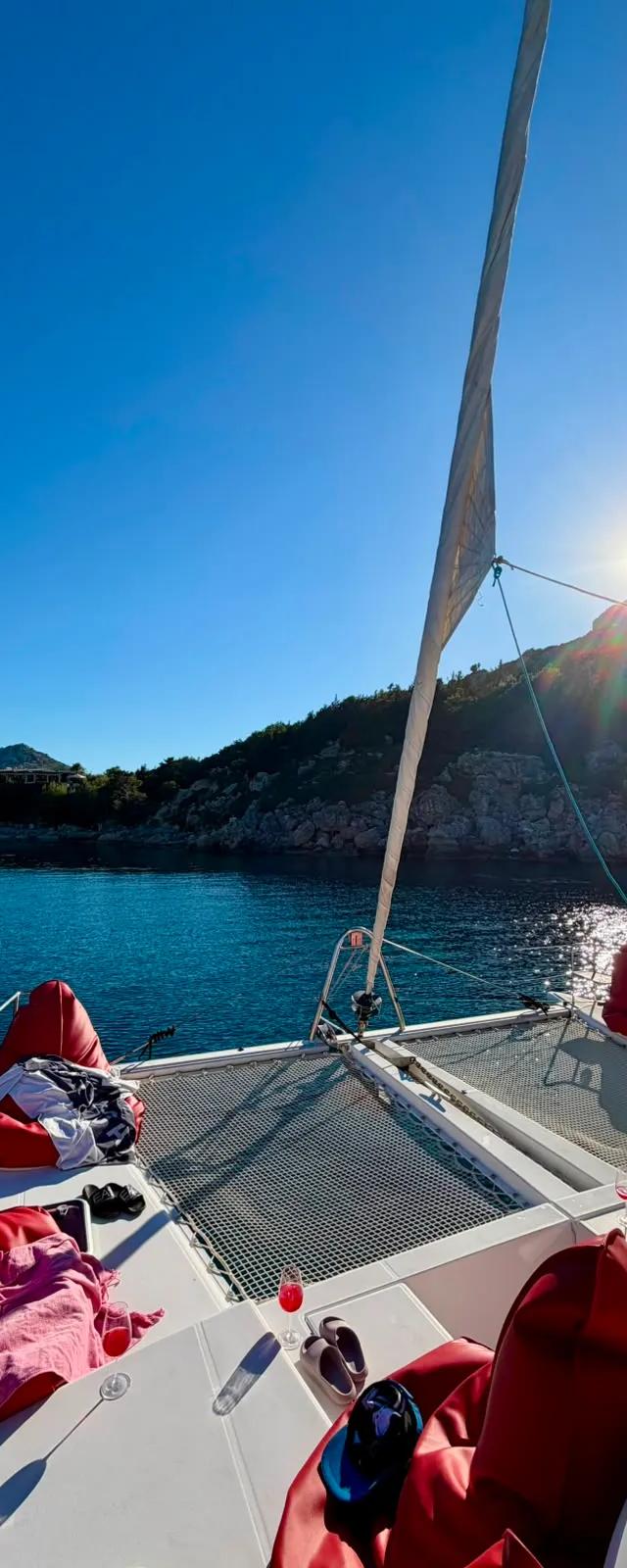 Catamaran Day Cruise — East Coast of Rhodes — photo 2
