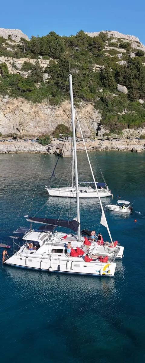 Catamaran Day Cruise — East Coast of Rhodes — photo 3
