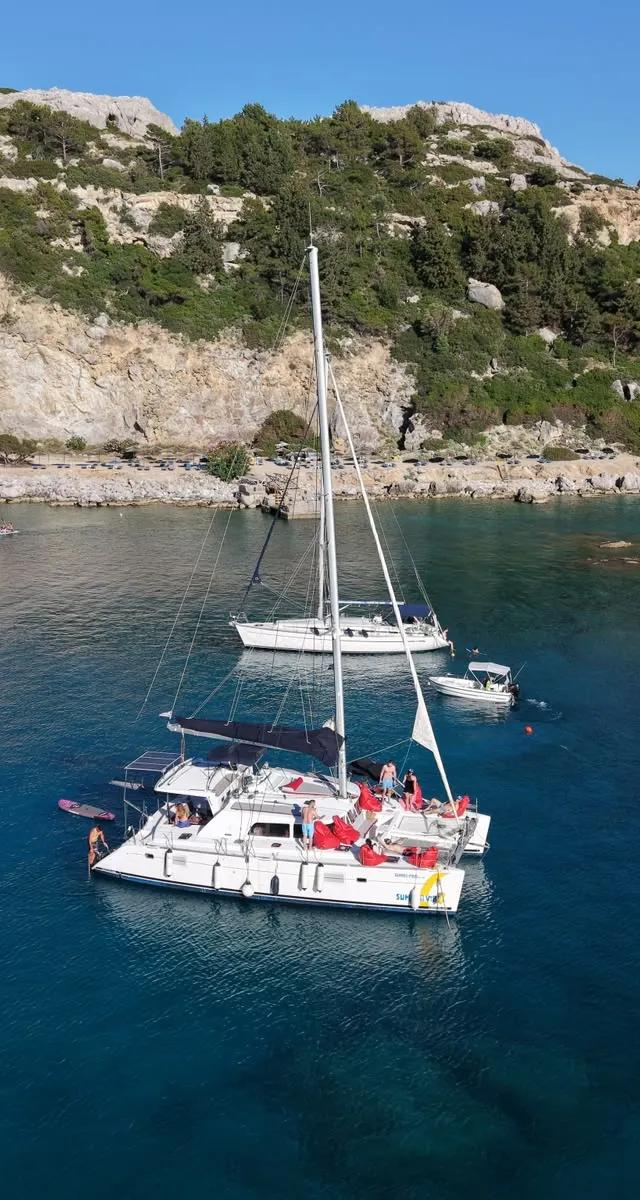Catamaran Day Cruise — East Coast of Rhodes — photo 3