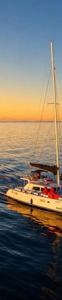 Catamaran Sunset Cruise — Kalithea & Aegean Sunset — Rhodes boat tour (5/5)