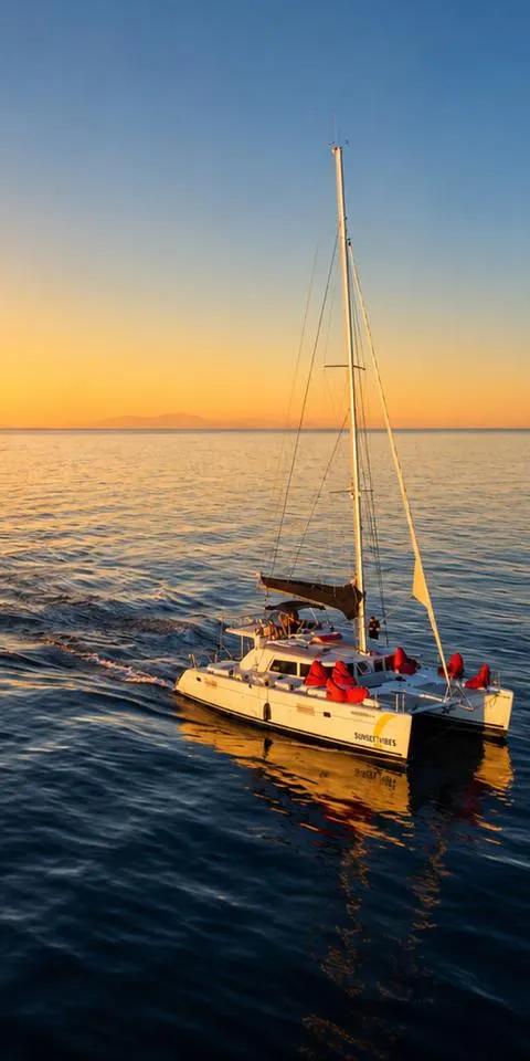 Catamaran Sunset Cruise — Kalithea & Aegean Sunset — photo 5
