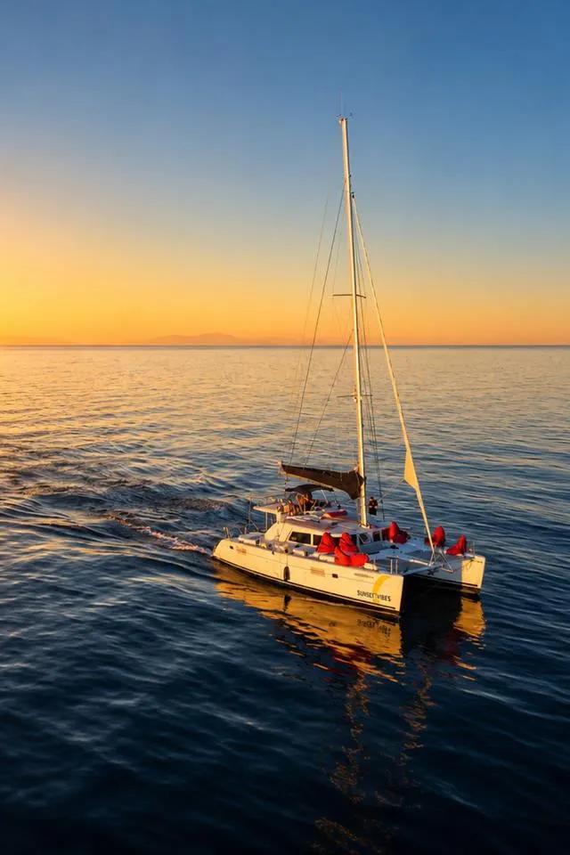 Catamaran Sunset Cruise — Kalithea & Aegean Sunset — photo 5