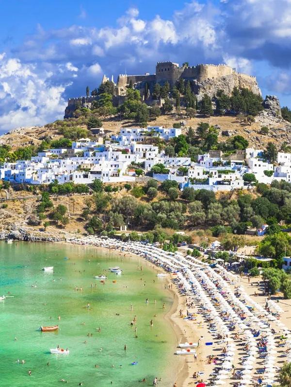 Luxury Cruise to Lindos with Lunch and Drinks