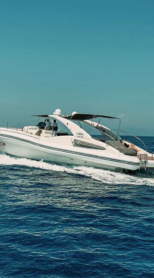 Half-Day Private Cruise (4 Hours) — Phantom Power Rib