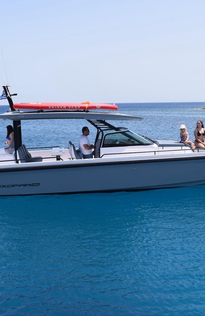 Rhodes to Lindos: Full-Day Private Cruise — Speedboat Jost, Full Day in Rhodes