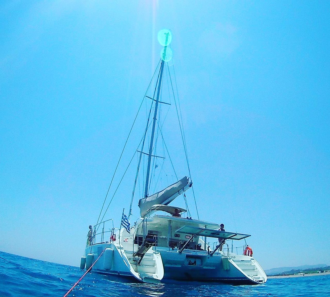 Catamaran Day Cruise — East Coast of Rhodes — photo 1
