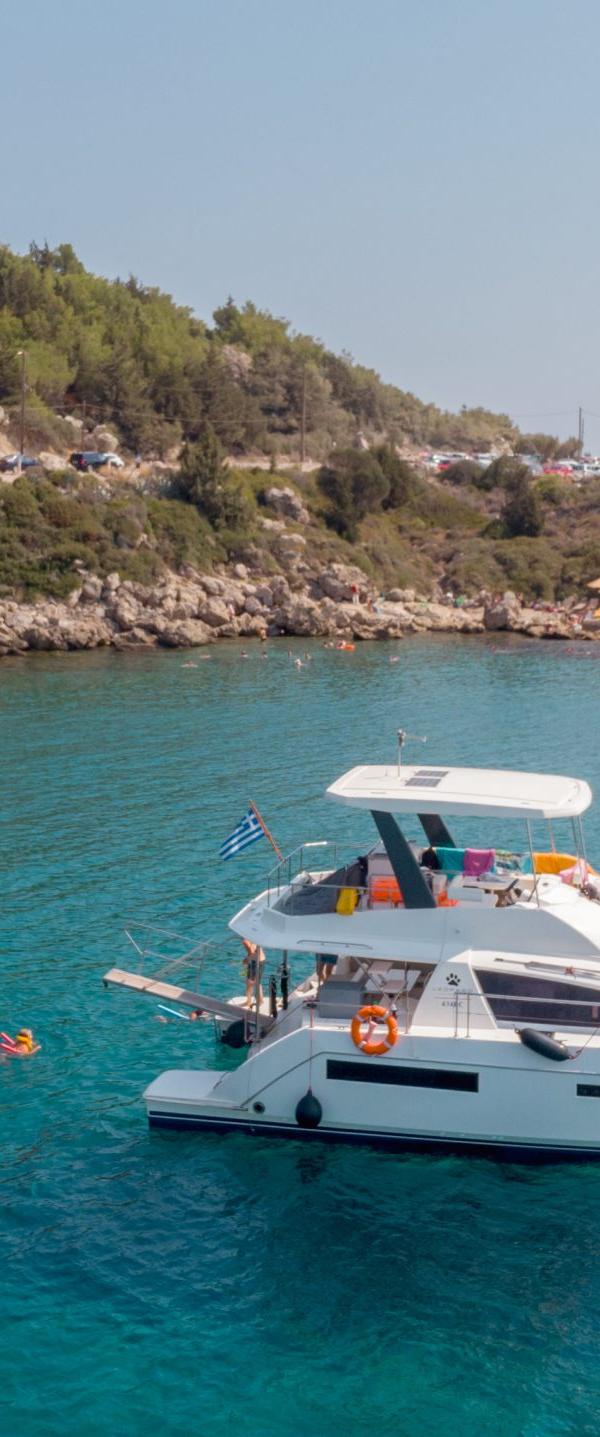 Sailing Catamaran Lagoon 450 — Private Charter