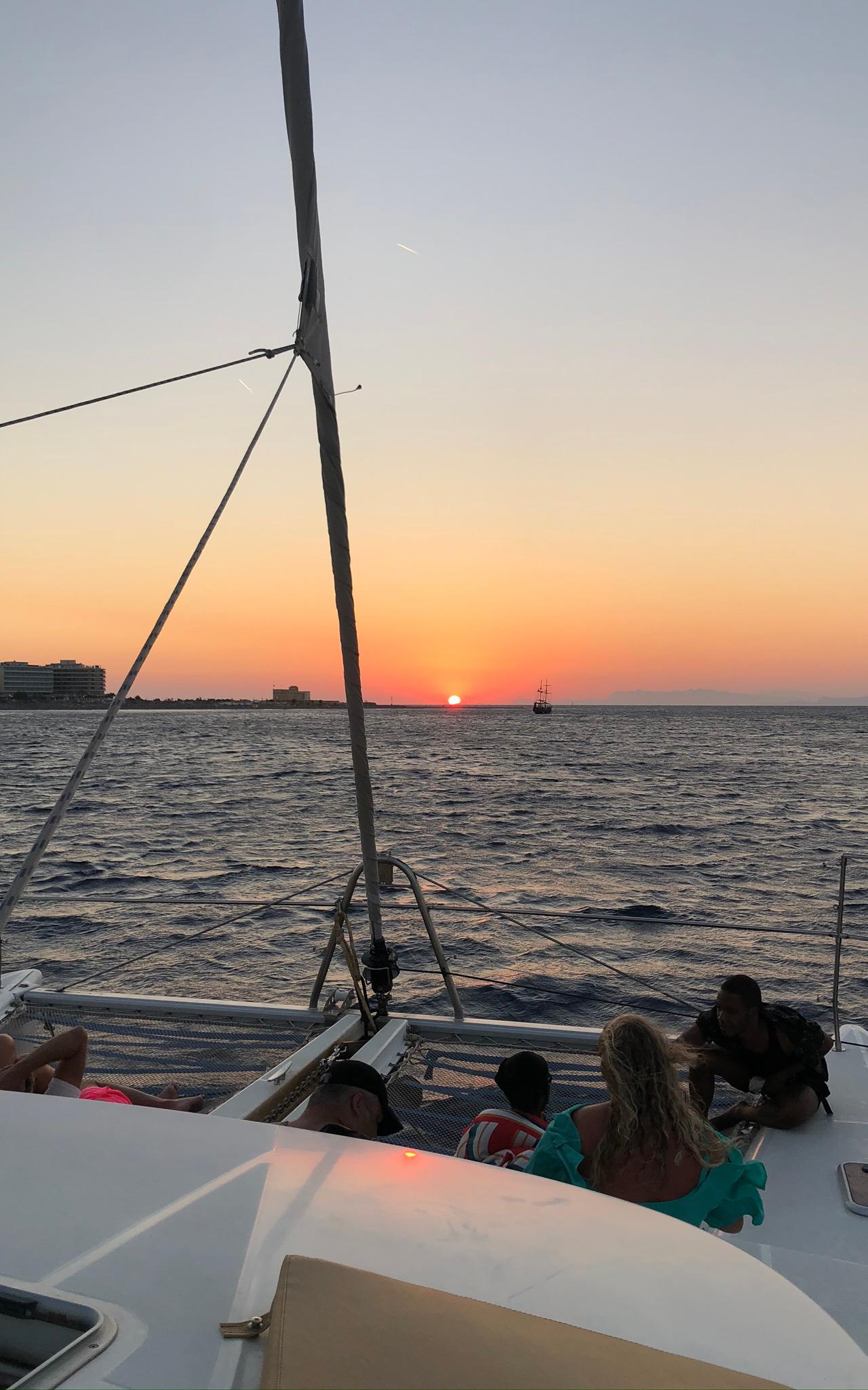Catamaran Sunset Cruise — Kalithea & Aegean Sunset — photo 2